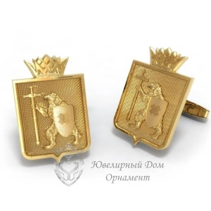 Запонки с гербом Запонки с гербом