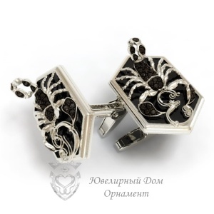 Запонки Скорпион
