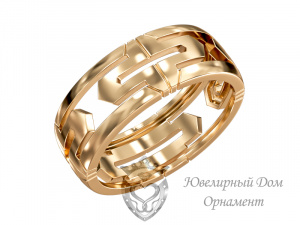 ОБРУЧАЛЬНОЕ ЗОЛОТОЕ КОЛЬЦО